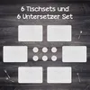 Tischset 6x45x30 cm + 6x10fi cm Platzset Tischmatte Produktbild-Vorschau 4