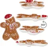 set di 2 piatti per biscotti di pan di zenzero Candyman Anteprima dell’immagine prodotto 4