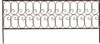 A metal garden border fence. Produktbild-Vorschau