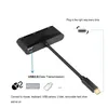 3 en 1 USB 3.1 Type-C vers HDMI 4K@60Hz, VGA et prise audio Voir les images du produit 2