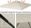 Faziango Ersatzdach für Pavillon 3×3 m, Doppeldach Produktbild-Vorschau 3