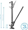 STAHLWERK Ozubený zdvihák 48" 3t 104 cm Farm Jack tycový Náhľad obrázku produktu 6