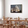 Italienischer Leinwand Leinwandbild - Buddha and Stones (1 Produktbild-Vorschau 6