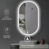 HOKO Badspiegel LED Anti-fog Wandspiegel Oval 60x100 cm+LED Produktbild-Vorschau 17