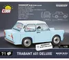 Cobi Klemmbaustein-Set Trabant 601 Deluxe, Auto, 71 Teile, Anteprima dell’immagine prodotto 9