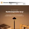 Pilz tafellamp, zwart, LED, accuvoeding, draadloos, dimbaar Productafbeelding-voorbeeld 4