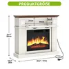Elektrokamin mit 3D Flammeneffekt, 2000W Elektrische Kamine Produktbild-Vorschau 3