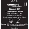 Grundig Akku 962 für Digta 7-Serie gcm9620 Voir les images du produit 1