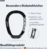 AARON AA-1013-01, cadenas à chaîne, noir, acier, nylon, Voir les images du produit 9