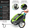 KESSER® Kinderanhänger Fahrradanhänger 360° Drehbar mit Produktbild-Vorschau 3
