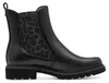 Tamaris Damen Stiefelette Chalsea Leo-Look Blockabsatz Produktbild-Vorschau 2