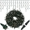 LED krápníky - 14,5m, 300LED, IP44, teplá bílá + záblesky Náhled obrázku produktu 1
