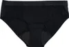 Saalt Periodenunterwäsche Baumwolle Brief Heavy Schwarz XS Produktbild-Vorschau 1