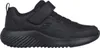 A black Skechers sneaker for boys is shown from the side against a white background. Anteprima dell’immagine prodotto