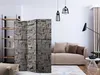 3-teiliger Einseitiger Vlies Paravent - Stone Tab 135x172 Produktbild-Vorschau 2