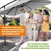 KESSER® Ampelschirm Holly Sonnenschirm Rechteckig mit und Produktbild-Vorschau 6