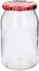 8x Einmachgläser 900 ml mit Schraubdeckel TO 82 – große Produktbild-Vorschau 3