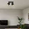 HOFTRONIC - Plafonnier LED Tommy 2 spots inclinable E14 Voir les images du produit 2
