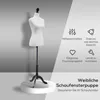 HOMCOM Schneiderpuppe Weiblich Schneiderbüste verstellbar Produktbild-Vorschau 4