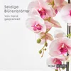 HOMESCAPES Umělá růžovo-bílá orchidej Phalaenopsis ve Náhled obrázku produktu 3