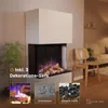 Glow Fire Elektrokamin 'PR14' in Weiss | LED Standkamin in Produktbild-Vorschau 5