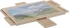Puzzle deska Relaxdays, se 6 zásuvkami, pro puzzle do 1000 Náhled obrázku produktu 1
