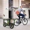 Hundeanhänger für Fahrrad Hunde Fahrradanhänger inkl. Fahne Produktbild-Vorschau 9
