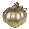 Clayre & Eef Dekoration Kürbis Ø 15x15 cm Goldfarbig Glas Produktbild-Vorschau 1