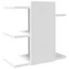 Schreibtisch-Organizer Weiß 42x21,5x42 cm Holzwerkstoff Produktbild-Vorschau 6