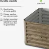 Blumfeldt Jardinière surélevée High Grow Straight, 972 L en Voir les images du produit 6