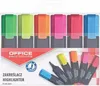 Zakreślacze fluorescencyjne 6 kolorów z klipsem Podgląd zdjęcia produktu 1