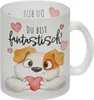 Hund Glas Tasse mit Spruch Du bist fantastisch Produktbild-Vorschau 1