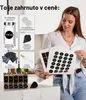 Sada 12ks - Deco Haus dózy na koření s víčkem z nerezové Náhled obrázku produktu 8