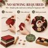 DIY Weihnachtskranz - 3D Weihnachtskranz Bastelset - Produktbild-Vorschau 3