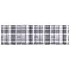 vidaXL Sonnenliegen-Auflage Grau Karomuster 200x50x3 cm Produktbild-Vorschau 4
