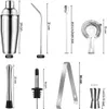 Cocktail-Shaker, 9-teiliges Cocktail-Shaker-Set, Produktbild-Vorschau 2
