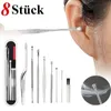 8pcs Ear Cleaner Strumento di rimozione del cerume Anteprima dell’immagine prodotto 1