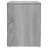 Nachttische 2 Stk. Grau Sonoma 40x30x40 cm Holzwerkstoff , Produktbild-Vorschau 5