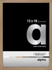 nielsen Aluminium Bilderrahmen Alpha, 13x18 cm, Eiche Produktbild-Vorschau 2