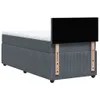 Boxspringbett mit Matratze Dunkelgrau 80x200 cm Samt Produktbild-Vorschau 8