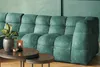 KAWOLA Sofa ROSARIO Ecksofa Velvet petrol Recamiere rechts Produktbild-Vorschau 5