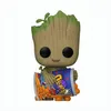 Marvel I Am Groot - Groot With Cheese Puffs 1196  - Funko Produktbild-Vorschau 3