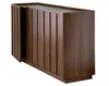 CALICOSY -  Sideboard mit 3 Türen in Nussbaumoptik B140 cm Produktbild-Vorschau 5