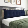 Velký dekorační polštář na postel, polyester Náhled obrázku produktu 2