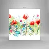 Bilder auf glas - Blumen Wiese Blatt Natur - 60x60cm - Produktbild-Vorschau 3