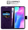 Cadorabo kryt pre Xiaomi Mi NOTE 10 LITE in FLORAL DARK Náhľad obrázku produktu 2