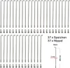 37 Stück Speichen 286mm Spokes silber ROSTFREI 2mm inkl. Produktbild-Vorschau 1