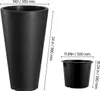VEVOR sada 2 kvetináčov, veľký kónický kvetináč 590 mm, Náhľad obrázku produktu 8