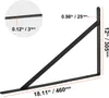 SucceBuy Wspornik półki, 18 x 12 cali, 12 szt. Wytrzymałe Podgląd zdjęcia produktu 8