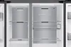 Interior view of an empty refrigerator. Produktbild-Vorschau